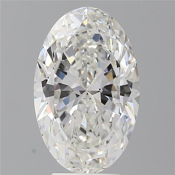 4.53 ct. oval Lab Grown Diamond front image