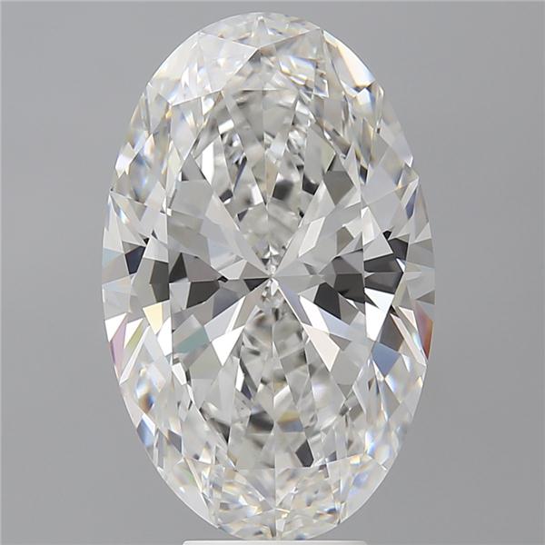 7.60 ct. oval Lab Grown Diamond front image