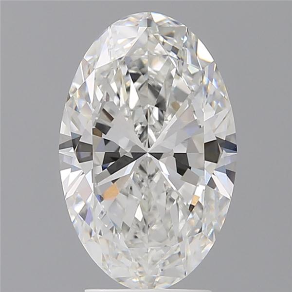 3.50 ct. oval Lab Grown Diamond front image