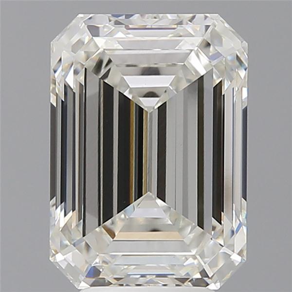 5.42 ct. emerald Lab Grown Diamond front image