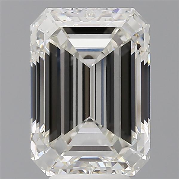6.03 ct. emerald Lab Grown Diamond front image
