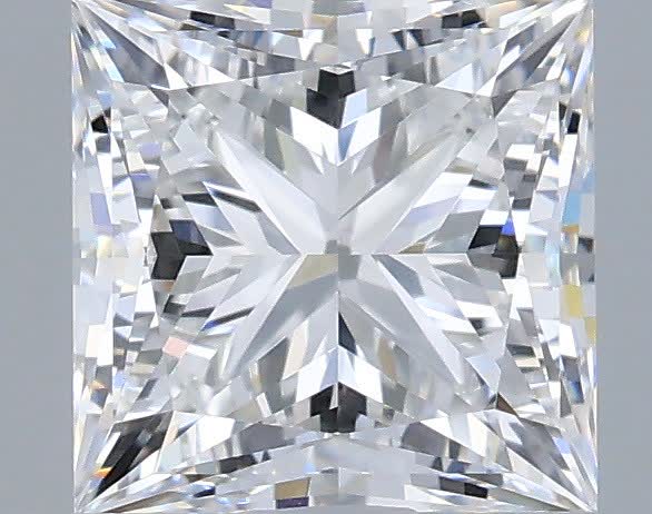 1.36 ct. princess Lab Grown Diamond front image