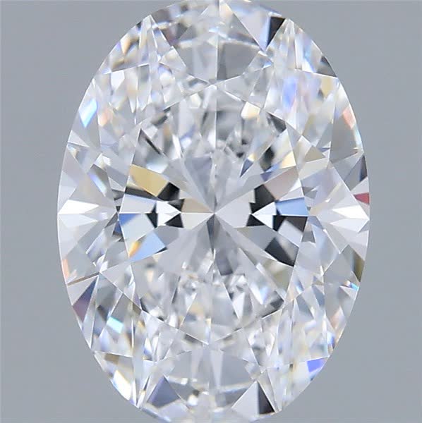 1.52 ct. oval Lab Grown Diamond front image