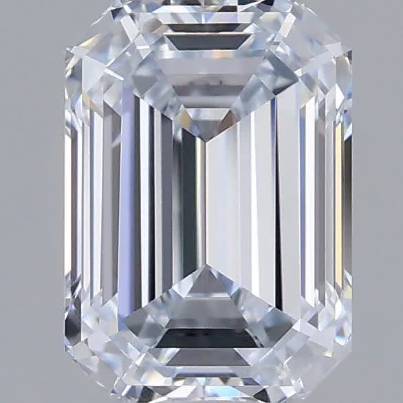 1.53 ct. emerald Lab Grown Diamond front image