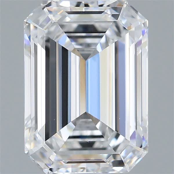 1.45 ct. emerald Lab Grown Diamond front image