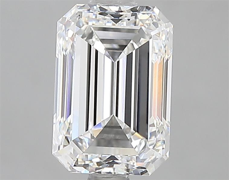 2 carat f VVS2 EX Cut IGI emerald diamond