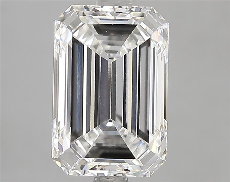 3.09 carat f VVS2 EX Cut IGI emerald diamond