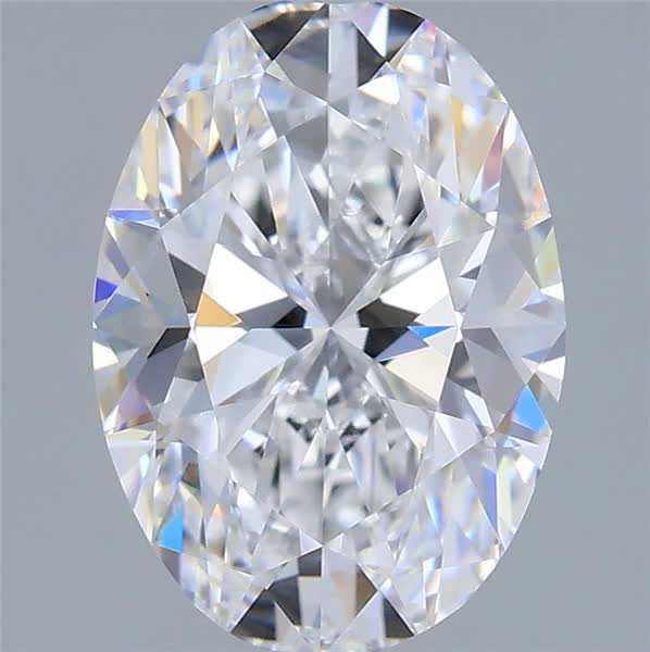 1.52 ct. oval Lab Grown Diamond front image