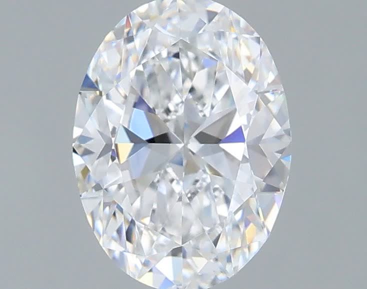 1.10 ct. oval Lab Grown Diamond front image