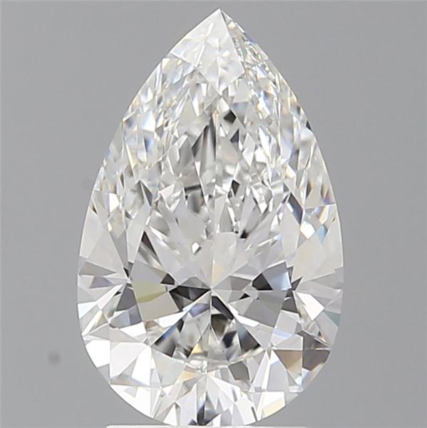 2.60 ct. pear Lab Grown Diamond front image