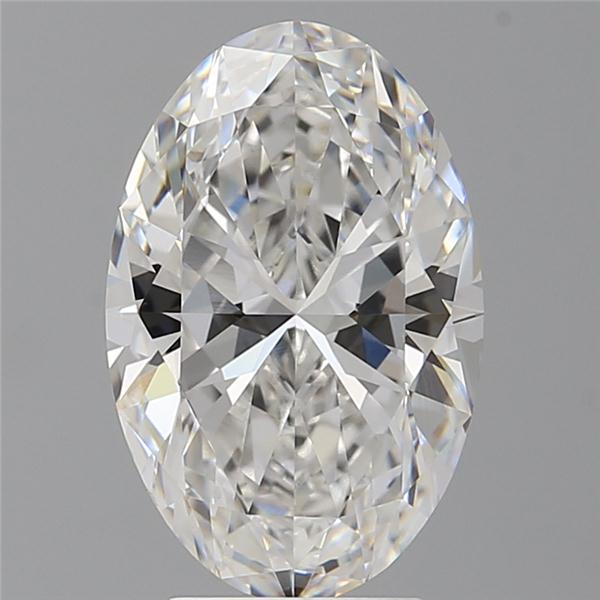 4.10 ct. oval Lab Grown Diamond front image