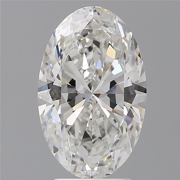 3.53 ct. oval Lab Grown Diamond front image