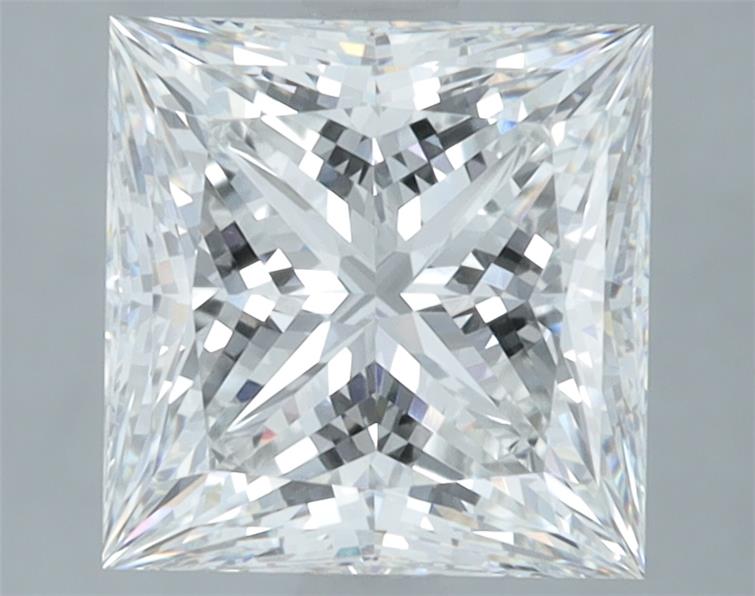 3.09 ct. princess Lab Grown Diamond front image