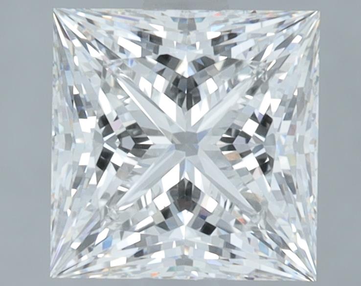 2.57 ct. princess Lab Grown Diamond front image