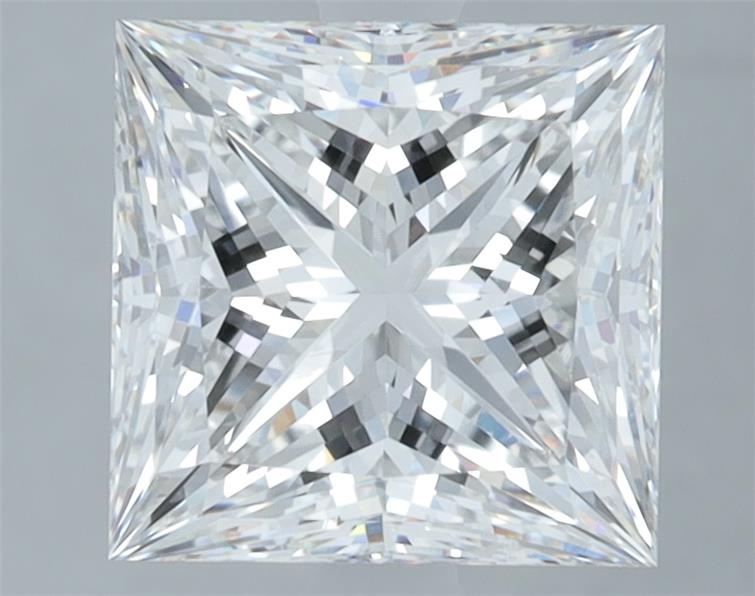 3.08 ct. princess Lab Grown Diamond front image
