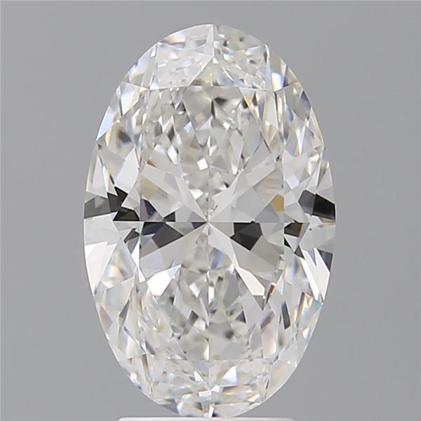 3.60 ct. oval Lab Grown Diamond front image