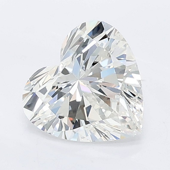 1.02 carat f VS1 EX Cut IGI heart diamond
