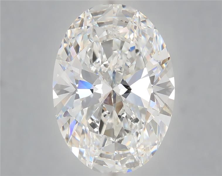 5.21 ct. oval Lab Grown Diamond front image