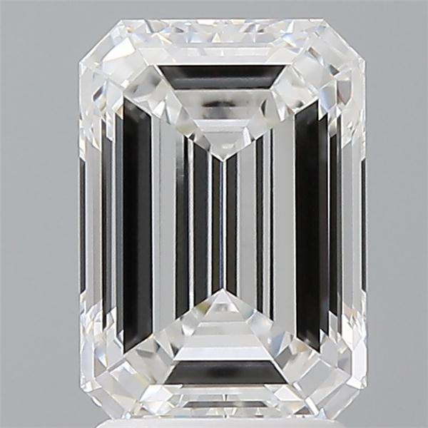 2.60 ct. emerald Lab Grown Diamond front image