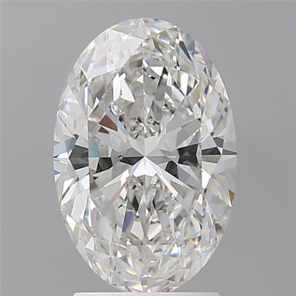 2.59 ct. oval Lab Grown Diamond front image
