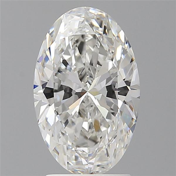 2.60 ct. oval Lab Grown Diamond front image