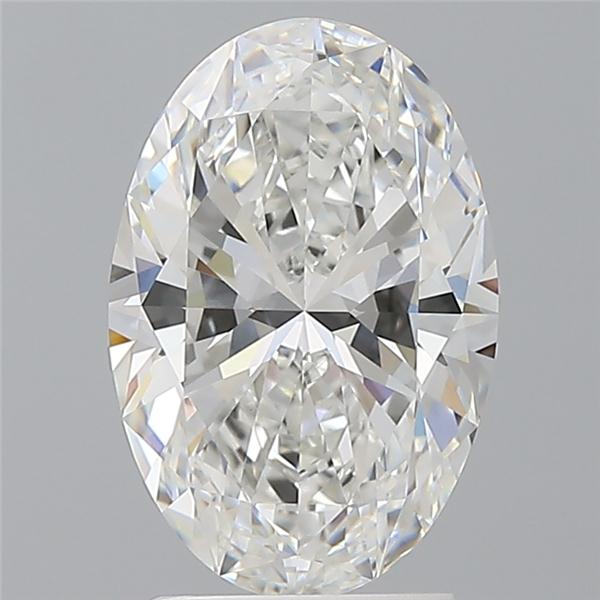 2.60 ct. oval Lab Grown Diamond front image