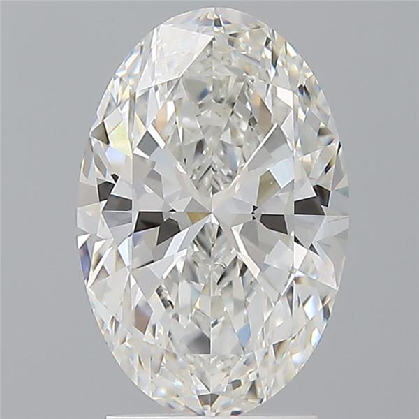 2.60 ct. oval Lab Grown Diamond front image