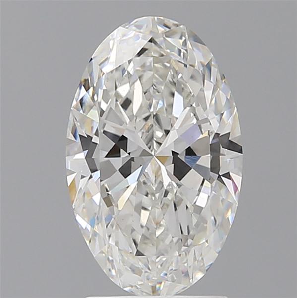 2.56 ct. oval Lab Grown Diamond front image