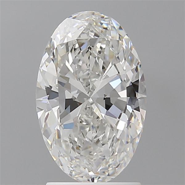 2.05 ct. oval Lab Grown Diamond front image