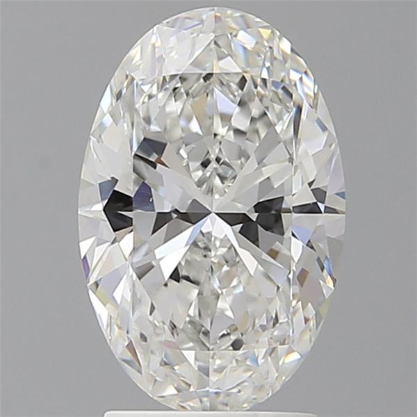 2.60 ct. oval Lab Grown Diamond front image