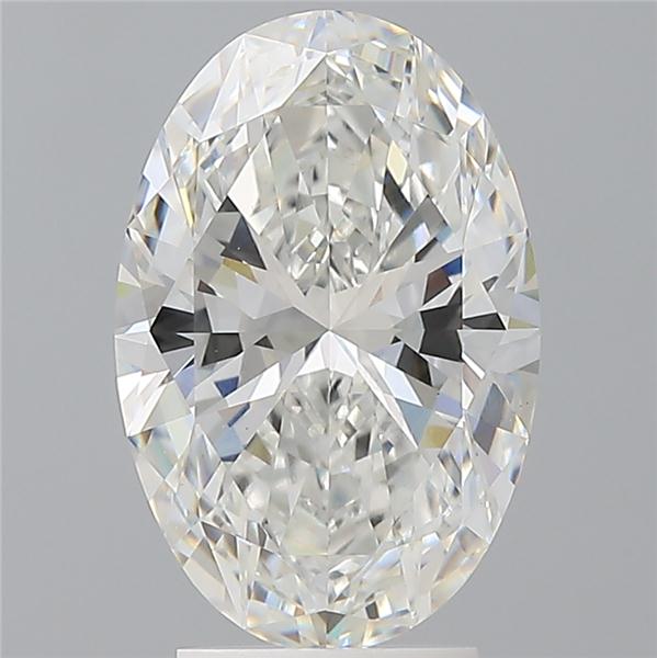3.58 ct. oval Lab Grown Diamond front image