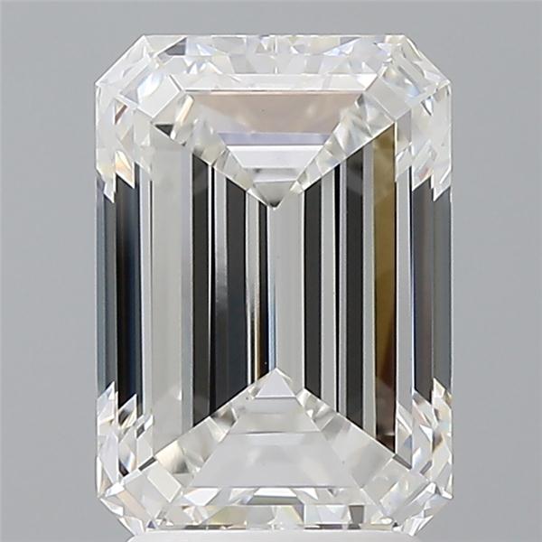 3.09 ct. emerald Lab Grown Diamond front image