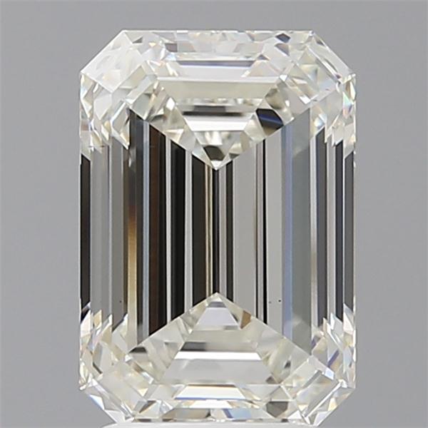 3.10 ct. emerald Lab Grown Diamond front image
