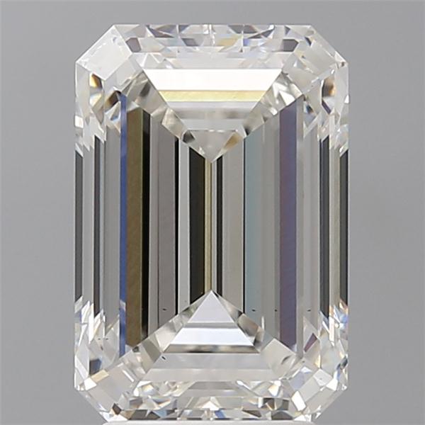 4.06 ct. emerald Lab Grown Diamond front image