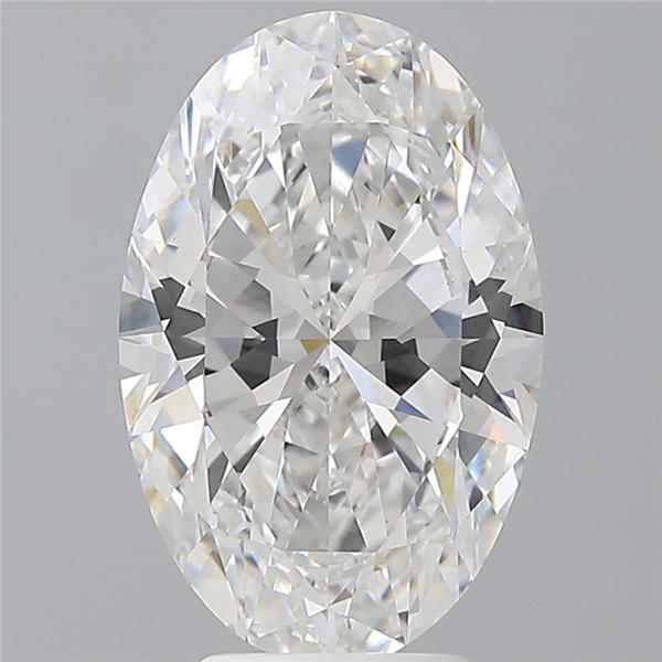 4.05 ct. oval Lab Grown Diamond front image