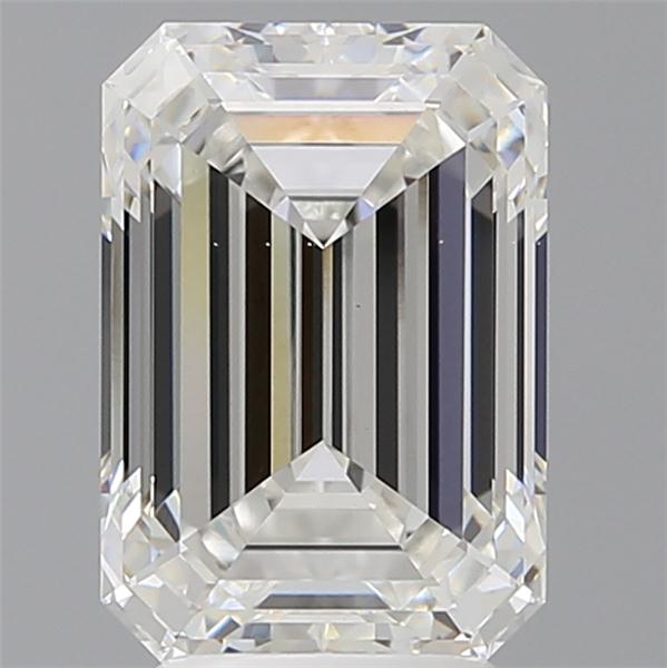 4.09 ct. emerald Lab Grown Diamond front image