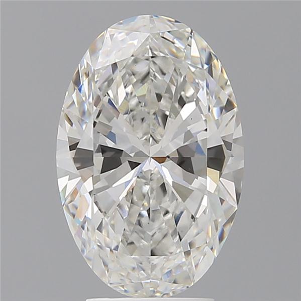 4.03 ct. oval Lab Grown Diamond front image