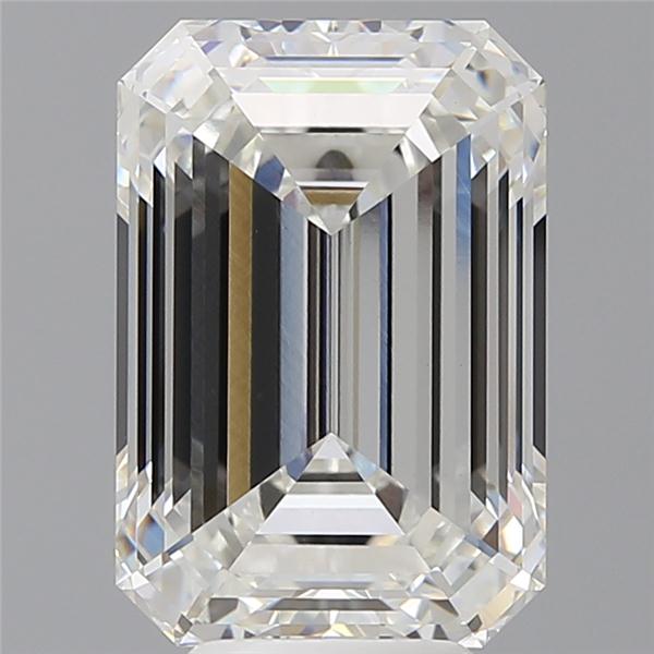 6.60 ct. emerald Lab Grown Diamond front image