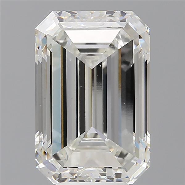 7.07 ct. emerald Lab Grown Diamond front image