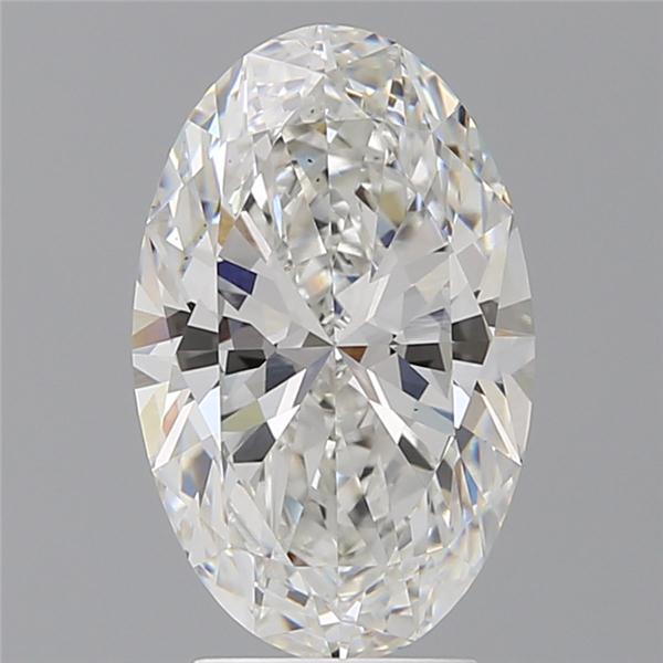 3.51 ct. oval Lab Grown Diamond front image