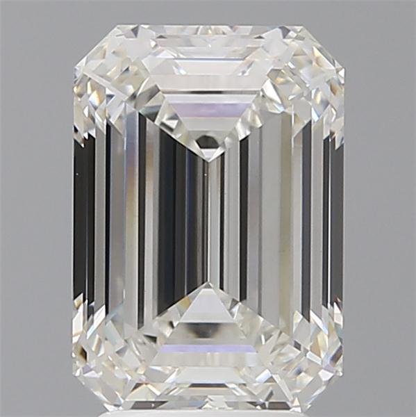 3.53 ct. emerald Lab Grown Diamond front image