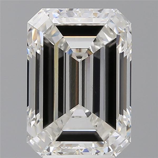 6.02 ct. emerald Lab Grown Diamond front image