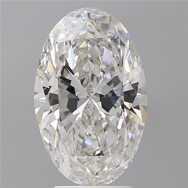 4.05 ct. oval Lab Grown Diamond front image