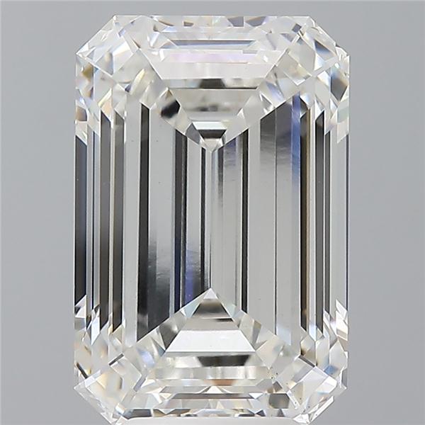 6.59 ct. emerald Lab Grown Diamond front image