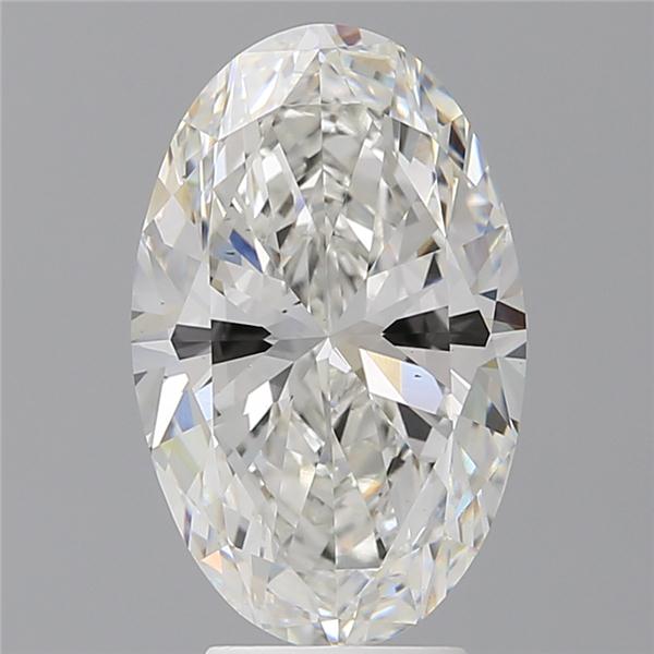 4.53 ct. oval Lab Grown Diamond front image