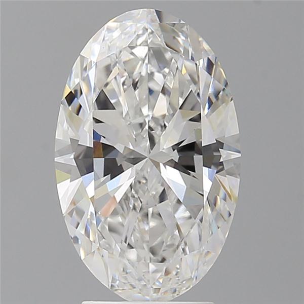 3.56 ct. oval Lab Grown Diamond front image