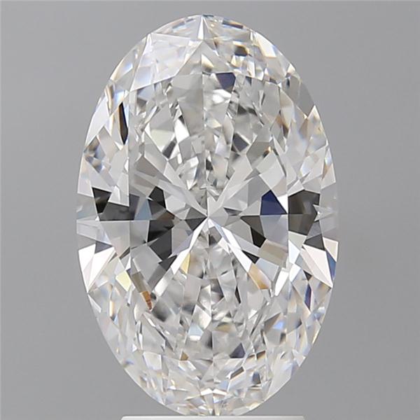 3.56 ct. oval Lab Grown Diamond front image
