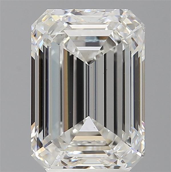 4.06 ct. emerald Lab Grown Diamond front image