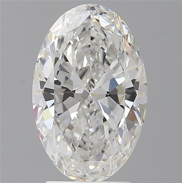 3.04 ct. oval Lab Grown Diamond front image