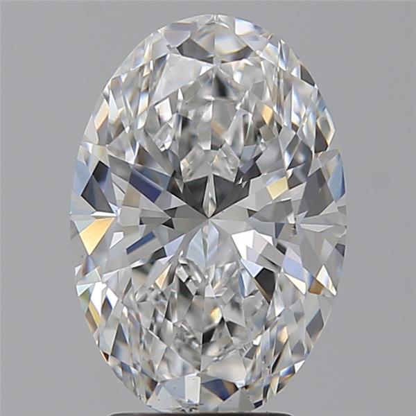 3.51 ct. oval Lab Grown Diamond front image